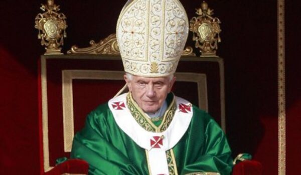 Le pape Benoît XVI prononcera un discours devant les fidèles - Sputnik Afrique