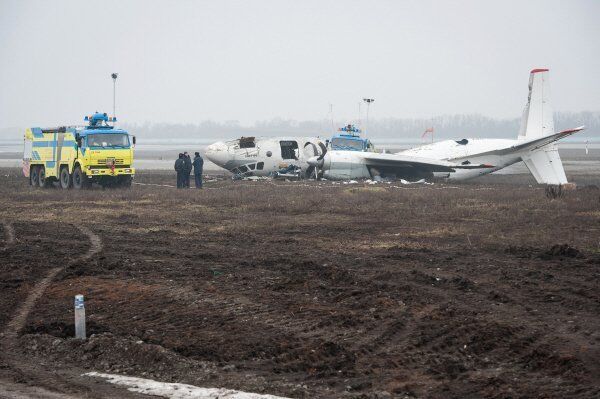 L'accident d'un An-24 près de Donetsk (Ukraine) - Sputnik Afrique