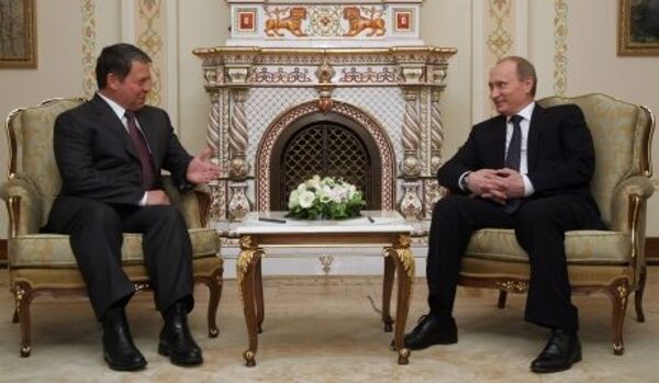 Entretien de Poutine avec le roi de Jordanie - Sputnik Afrique