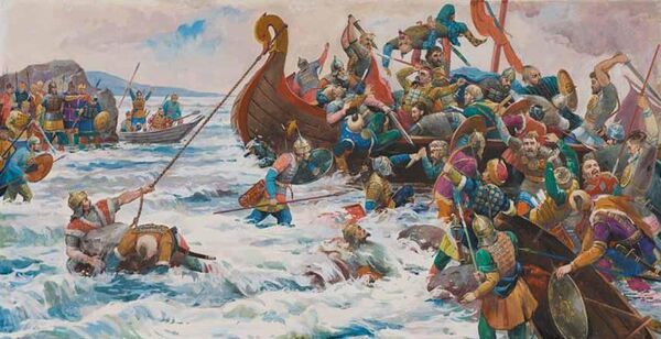 La dernière bataille de prince Sviatoslav (972). - Sputnik Afrique