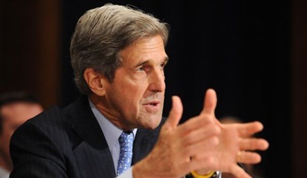 Le secrétaire d’État américain, John Kerry est arrivé au Caire - Sputnik Afrique