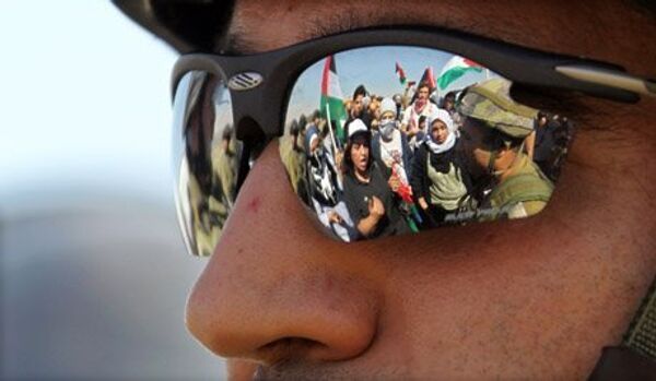 Les Palestiniens ont jeté des pierres vers les soldats israéliens - Sputnik Afrique