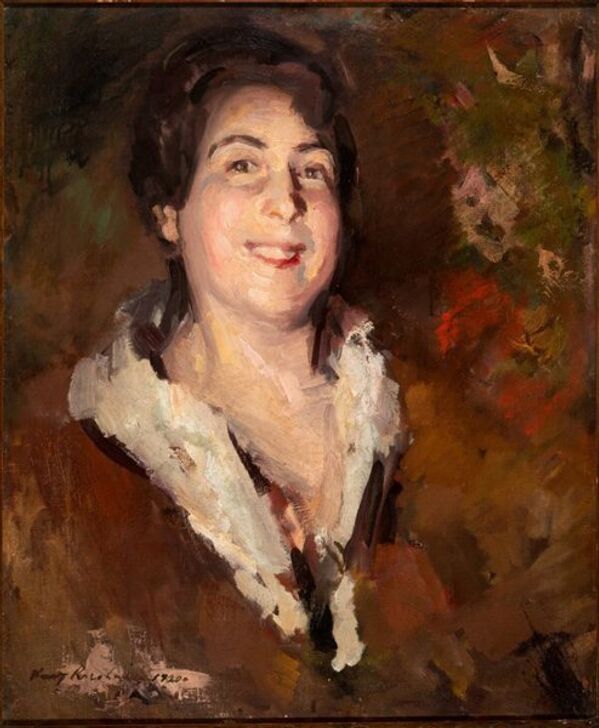 Konstantine Korovine, Portrait de Nadejda Komarovskaïa, années 1920, toile, peinture à l’huile. - Sputnik Afrique