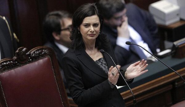 Laura Boldrini élue présidente de la chambre basse du parlement italien - Sputnik Afrique