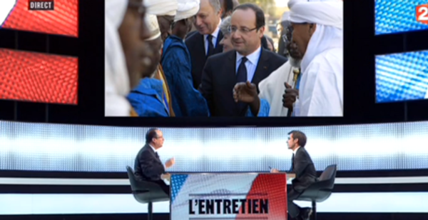 Hollande rassure les Français dans une interview télévisée - Sputnik Afrique