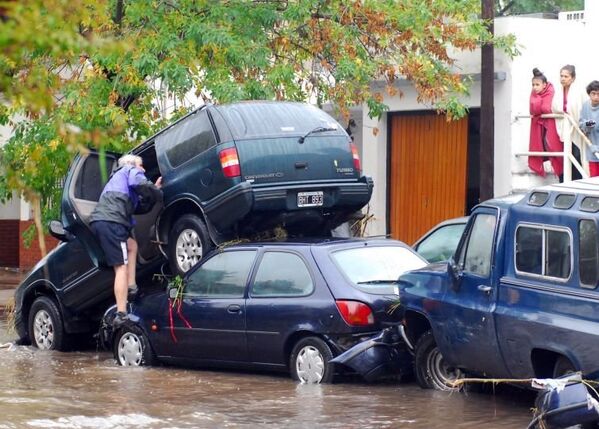 Les inondations font rage en Argentine - Sputnik Afrique