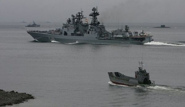 La Russie a envoyé ses navires de guerre en Méditerranée - Sputnik Afrique