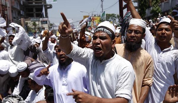 Bangladesh : des centaines de milliers d'islamistes sont descendus dans les rues de Dhaka - Sputnik Afrique