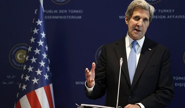 John Kerry ne pouvait pas prononcer le nom de son homologue turc - Sputnik Afrique