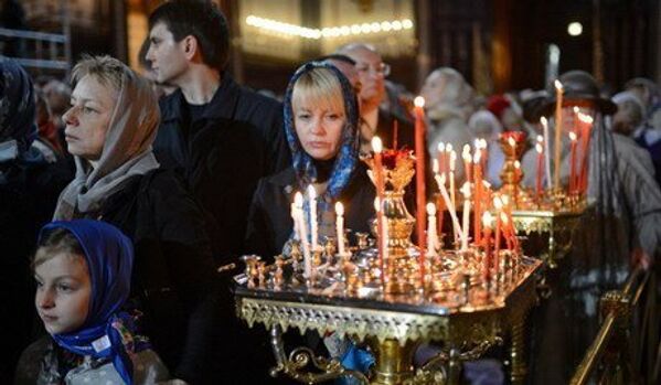 Pâques : le patriarche de l’Eglise orthodoxe russe salue les fidèles - Sputnik Afrique