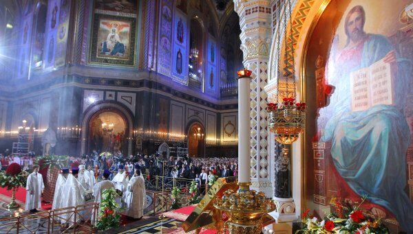 Les Orthodoxes célèbrent la fête de Pâques - Sputnik Afrique