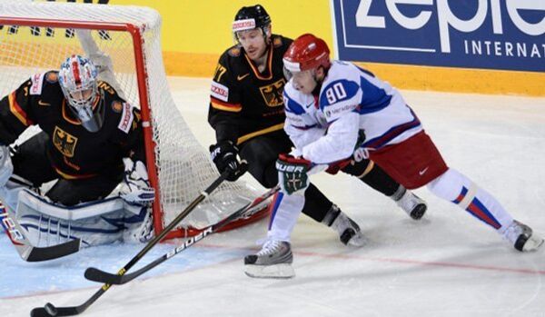 La Russie a battu l'Allemagne au Championnat du monde de hockey sur glace - Sputnik Afrique