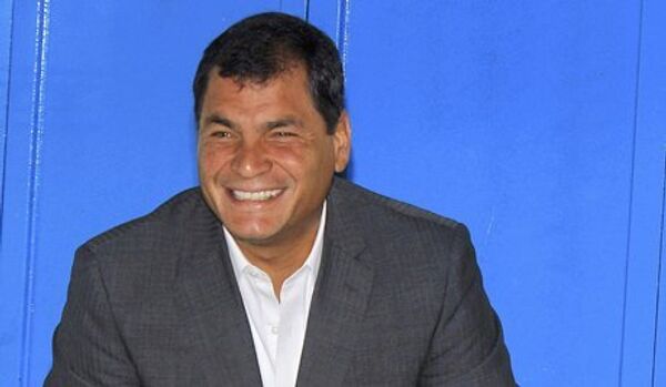 Rafael Correa a prêté serment au poste du président de l’Equateur pour la troisième fois - Sputnik Afrique