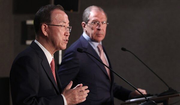 Lavrov a discuté de la situation sur le plateau de Golan avec le secrétaire général de l'ONU - Sputnik Afrique