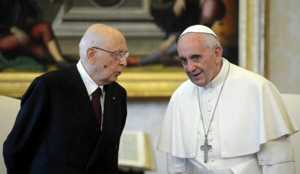 Le président italien a rencontré le pape François pour la 1ère fois - Sputnik Afrique