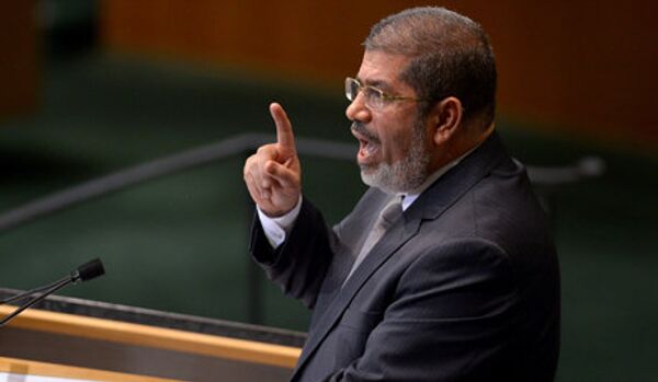 Egypte: le président Morsi rompt « définitivement » toute relation avec Damas - Sputnik Afrique