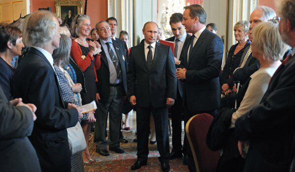 GB : rencontre entre Poutine et Cameron - Sputnik Afrique