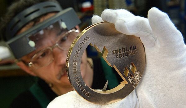 1300 médailles seront fabriqués pour les Jeux olympiques de 2014 à Sotchi - Sputnik Afrique