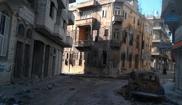 Les troupes syriennes effectuent un nettoyage des anciens quartiers de Homs - Sputnik Afrique