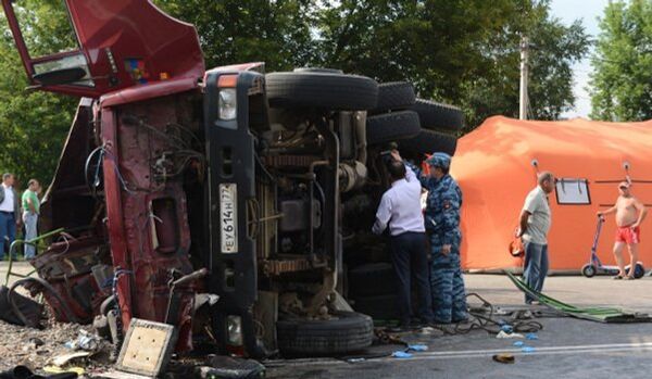 Accident meurtrier à Moscou : le conducteur du camion accusé - Sputnik Afrique