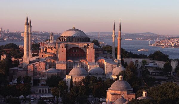 Istanbul. L'ex-basilique Sainte-Sophie - Sputnik Afrique