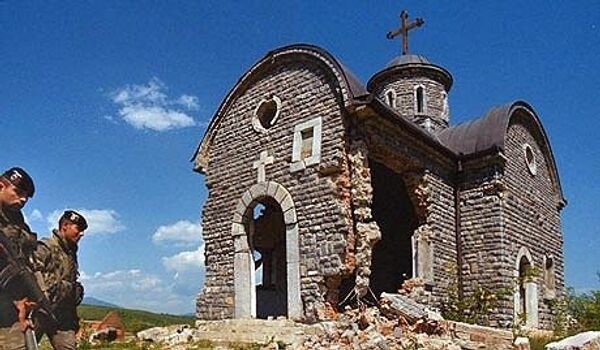 Les orthodoxes de Serbie demandent à la Russie de sauver le Kosovo - Sputnik Afrique