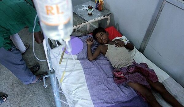 Une vingtaine d’écoliers hospitalisés en Inde à cause d’empoisonnement alimentaire - Sputnik Afrique