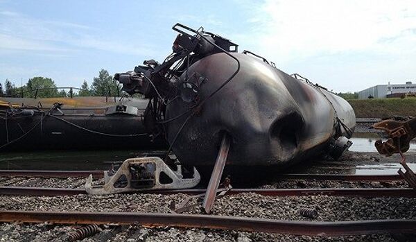 Des freins défectueux pourraient être à l’origine de l’accident ferroviaire au Canada - Sputnik Afrique