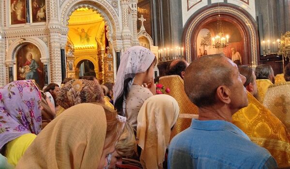 Moscou accueille une grande relique chrétienne - Sputnik Afrique