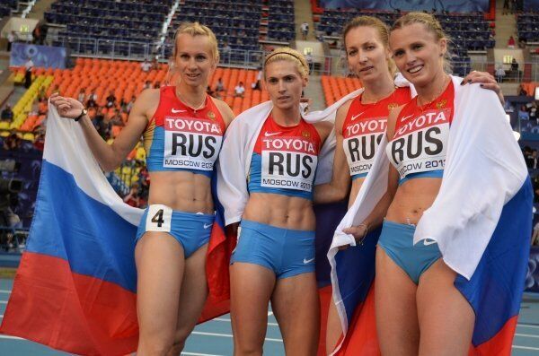 L'équipe nationale russe a remporté l’or dans le relais 4x400 - Sputnik Afrique