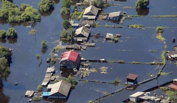 Les inondations en Russie font leurs premières victimes - Sputnik Afrique