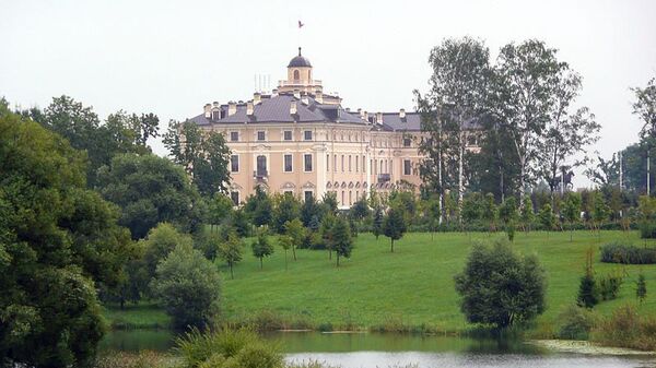 Le Palais Constantin situé à Strelna, à proximité de Saint-Pétersbourg - Sputnik Afrique