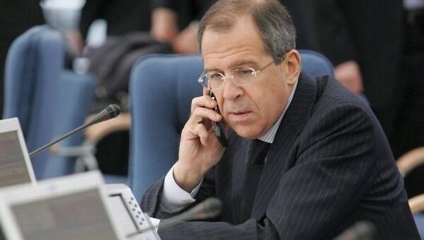 Lavrov réfute la position de Kerry sur les armes chimiques en Syrie - Sputnik Afrique