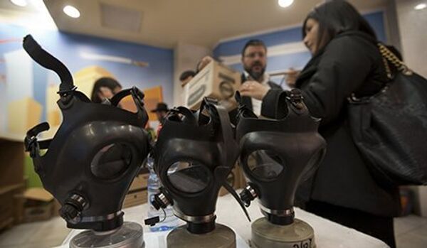 La population d’Israël fait la queue pour acheter des masques à gaz - Sputnik Afrique