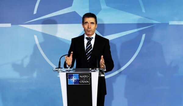 Rasmussen nie toute implication dans l'intervention militaire de l'OTAN en Syrie - Sputnik Afrique