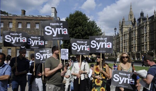 Les Londoniens demandent l’arrêt de la guerre en Syrie - Sputnik Afrique