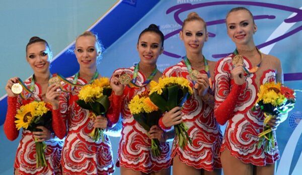 La Russie a remporté la Coupe du monde de gymnastique rythmique - Sputnik Afrique