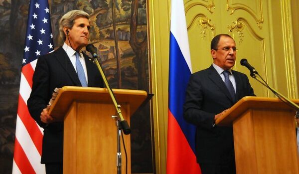 Lavrov et Kerry ont discuté de la situation en Syrie - Sputnik Afrique