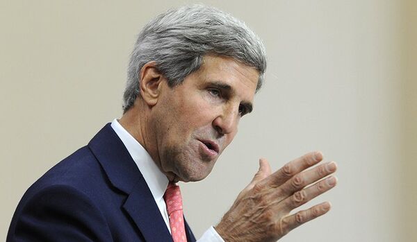 « Une menace d'une attaque contre la Syrie est toujours réelle » (Kerry) - Sputnik Afrique