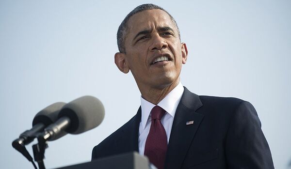 Syrie : l'accord pourrait mettre fin à la menace chimique, juge Obama - Sputnik Afrique