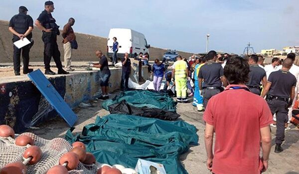 L'Europe de Lampedusa : couloirs humanitaires pour radeaux de la Méduse - Sputnik Afrique