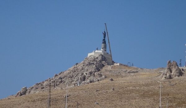 Syrie : une statue du Christ érigée par des chrétiens - Sputnik Afrique