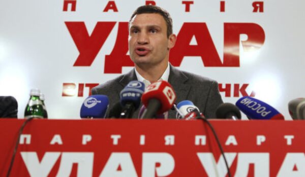 Klitchko disposé à présenter sa candidature à la présidentielle en Ukraine - Sputnik Afrique