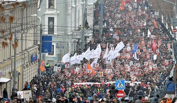 L'opposition tiendra une marche dans le centre de Moscou ce dimanche - Sputnik Afrique