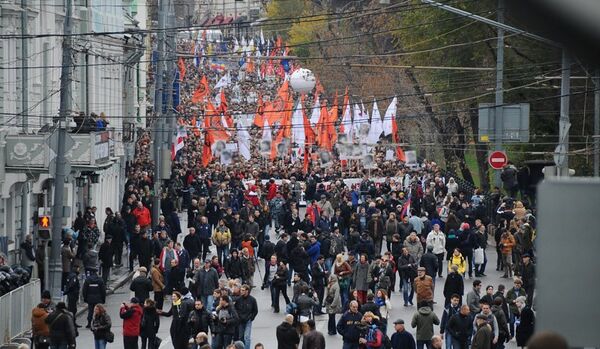 Moscou : la Marche de l'opposition se termine - Sputnik Afrique