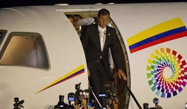 Le président d'Equateur arrivé à Moscou pour négocier avec Poutine - Sputnik Afrique