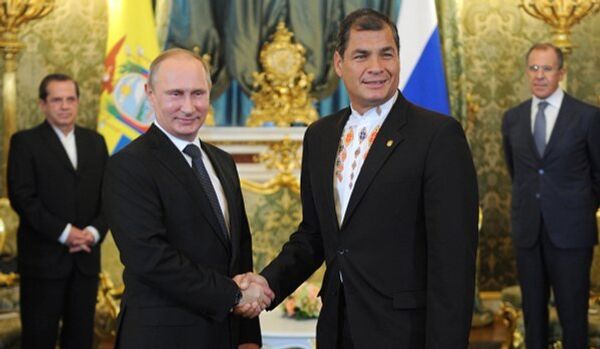 La Russie et l'Equateur poursuivront la lutte contre le financement du terrorisme (Poutine) - Sputnik Afrique