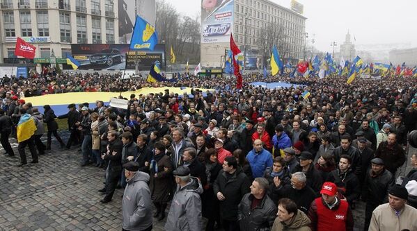 Les manifestations à Kiev - Sputnik Afrique
