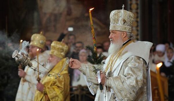 Le patriarche Cyrille souhaite un Joyeux Noël aux chrétiens - Sputnik Afrique