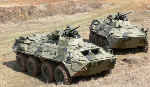 Le BTR-82А russe parmi les meilleurs véhicules blindés du monde - Sputnik Afrique